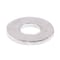 Prime-Line Flat Washer, For Screw Size 1/4" , Steel Galvanized Finish, 100 PK 9079894 - alternate 1